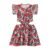 Vestido Feminino Infantil Campo De Morangos