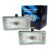 Par Farol Auxiliar Neblina Retangular Universal H3 152x178mm