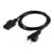 Cabo de Forca Pichau, 1.5m, 3 Pinos, Preto, PG-PWC-BL01