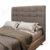 Cabeceira Estofada Para Cama Box Casal Hanover 1,40m Suede Dobuê