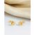 Brinco  Delicado Elegante Antialérgico Feminino De Flor Folheado Platina Zircônia Cravejada