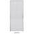 Porta Sanfonada PVC Plastilit 0,60×2,10m Cinza