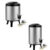 Garrafa Térmica tipo Botijão Térmico Palace 6L ou 9,5L Inox/Preto com Torneira e Tripé – Soprano