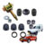 Kit Reparo Alavanca Cambio Com Articulador Uno Fiorino Ap 92