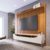 Rack Bancada Ambiente Studio Com Painel Para Tv Loft 2.2 Off White Nature – Imcal