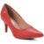 Scarpin Vizzano Salto Médio Bico Fino Feminino – Vermelho