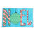 Tapete Decorativo de Natal – Noel Doces Azul – 78x68cm – 1 unidade – Rizzo