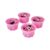 Kit Minnie Rosa 4 Potes Forma Gelatina Sobremesa Plasútil