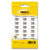Etiqueta sinalização 110V com 2 folhas Pimaco