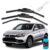 Limpador de Parabrisa Mitsubishi Outlander ano 15 a 2024 Dianteira e Traseira