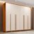 Guarda-Roupa Casal Milanus 6 Portas 6 Gavetas Freijo/Off White – Caemmun