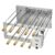 Churrasqueira Rotativa Inox 9 Espetos a Carvão Bivolt Arke