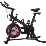 Bike Spinning 6.0 Compacta E33 Preto e Vermelha – Acte Sports