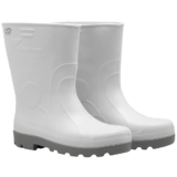Bota de Borracha Impermeável EVA Cano Curto Branco BEPCC02 – Vulcabras