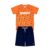 Conjunto Masculino Laranja Roar Some