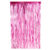 Cortina Decorativa Metalizada Pink Fosca 1x2m – 1 unidade – Rizzo