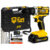 Parafusadeira Furadeira Impacto 21v Com Bateria Maleta e Acessórios Completo The Black Tools