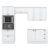 Cozinha Modulada Americana 4 Peças Branco Hp – Henn