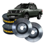 Par Disco Freio Dianteiro Original Fremax Frontier 2007 2008 2009 2010 2011 2012 2013 2014 A 2022