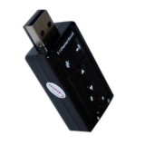 Placa de Som Externa USB – Som Virtual 7.1 e Microfone – AD0021