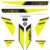 Kit Adesivos Para Yamaha Neo 125 UBS 2023/2024 Moto Preta