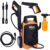 Lavadora Alta Pressão Lava Rápido 1400W 1522 Libras LK1522 Com Rodas + Kit Shampoo Kala