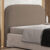 Cabeceira Cama Box Casal 140cm Orgânica Lanna W01 Bouclê Bege – Lyam Decor