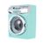 Brinquedo Mini Lavadora Infantil com Som e Luz Fenix – LKC-986