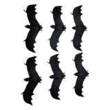 Kit Morcego de Plástico – 13×4,5cm – 6 unidades – Rizzo