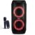 Caixa de Som Moob Fusion 400W Bluetooth TWS Iluminação em LED Com Dois Alto Falantes de 6,5″