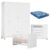 Quarto De Bebê 6 Portas Ternura Baby Com Berço Americano Doce Sonho 100 Branco Brilho Com Colchão Ortobom – Incorplac