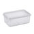 Pote Multiuso 500ml Transparente de Plástico UZ Utilidades – UZ437-TR