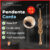Kit 1-4 Pendente Corda 2M Retro Vintage Rústico Sisal E27 Para Decoração Com Detalhes Pérola Preta
