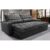 Sofá Retrátil e Reclinável 2,95m Molas Ensacadas Cama inBox Spazus com Bordado 3D Velusoft Cinza