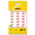 Etiqueta sinalização 220V com 2 folhas Pimaco