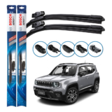 Palheta Limpa Parabrisa Original Bosch Renegade 2015 A 2024