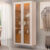 Cristaleira Para Sala De Jantar Bar Adega 02 Portas Tarsila D05 Off White Freijó- Lyam