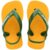 Chinelo Havaianas Baby Brasil Logo Amarelo Pop