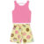 Conjunto Curto Moletom Infantil Feminino Marisol