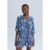 Blusa Feminina Estampada Decote V Manga Bufante Hering