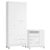 Cômoda E Guarda Roupa 3 Portas Ternura Baby Branco Flex – Incorplac