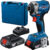 Parafusadeira de Impacto Profissional Bosch Motor Brushless 215Nm 2 Baterias 2Ah Carregador Maleta