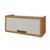 Armário Aéreo p/ Cozinha Imperatriz c/ 1 Porta Basculante 80cm Freijo/Off White – Nesher