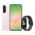 A56 5G (128GB) – Rosa + Galaxy Fit3 – Grafite