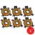 6x Reparo Driver Para Jbl Selenium St 304 Tweeter 8ohms 100w