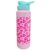 Garrafa Garrafinha de Água Infantil Squeeze Corações 750ml Rosa Bandeirante