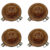 Kit  04 Reparo Compativel Driver Hdi 300 Hdi 320 RT 335 Corneta Hinor 8 Ohms Force one
