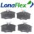 Pastilha De Freio Dianteira GOL G2 G3 G4 VARGA LONAFLEX P54