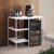 Aparador Adega Industrial Bar Barzinho Bourbon Aço Branco 80 Cm