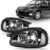 Farol Corsa 2001 2002 2003 2004 2005 2006 2007 2008 Carcaça Preta Máscara Negra